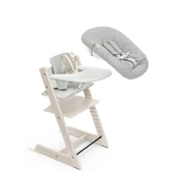 Stokke Tripp Trapp High Chair2 With Cushion, Newborn Set And Stokke Tray 22 Stokke Tripp Trapp High Chair2 With Cushion, Newborn Set And Stokke Tray -Baby Products Store TT High Chair 2 with Cushion Newborn Set and Stokke Tray whitewash Nordic Grey