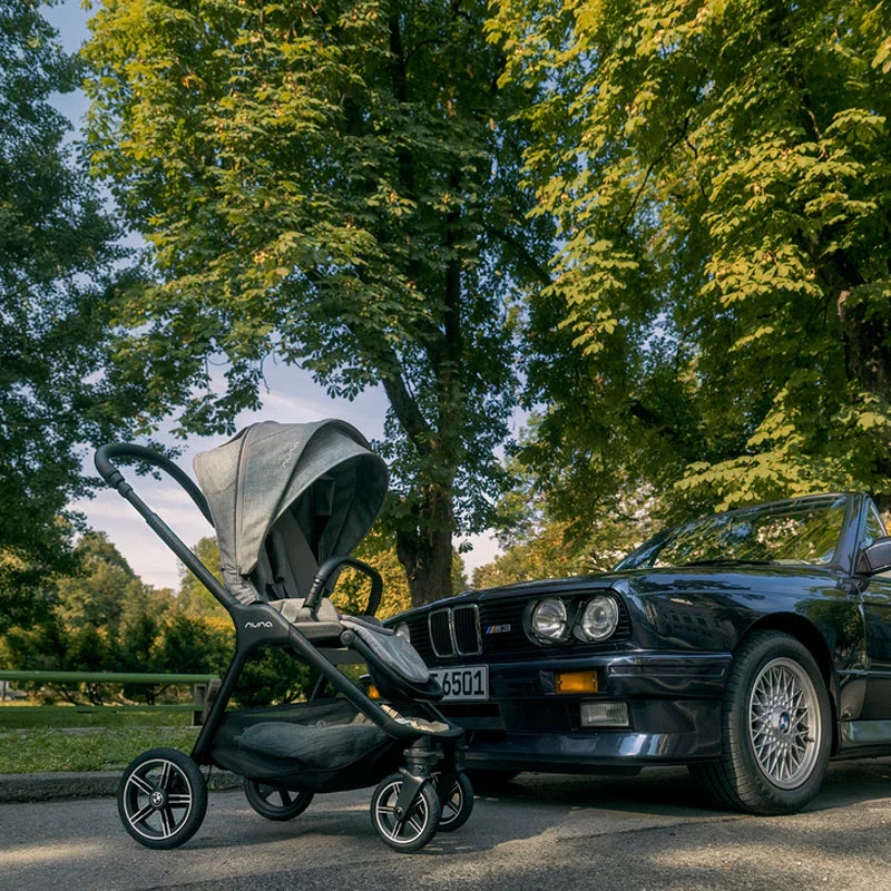 Nuna X BMW TRIV Next Compact Stroller In Graphene 4 Nuna X BMW TRIV Next Compact Stroller In Graphene - Image 2