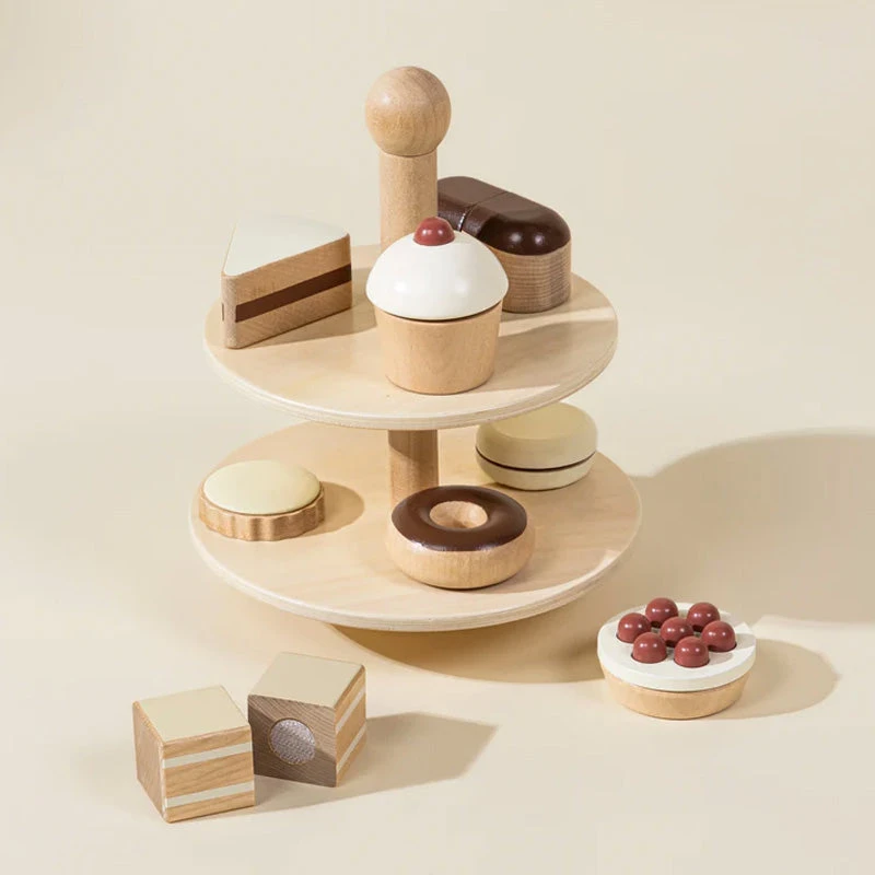 Coco Village Wooden Desserts Tower 3 Coco Village Wooden Desserts Tower