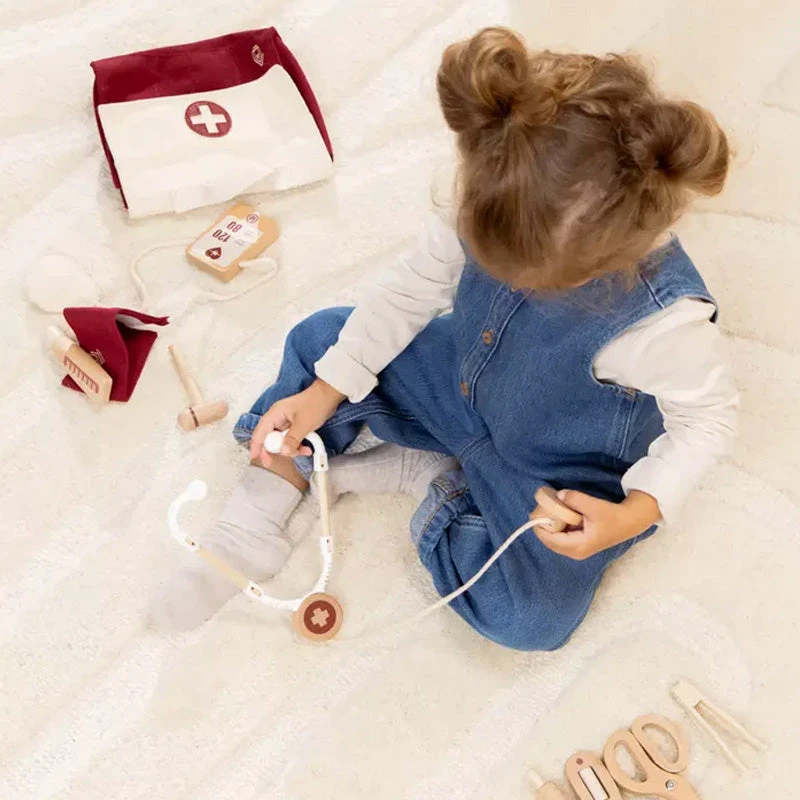 Coco Village Wooden Doctor Playset 7 Coco Village Wooden Doctor Playset - Image 5