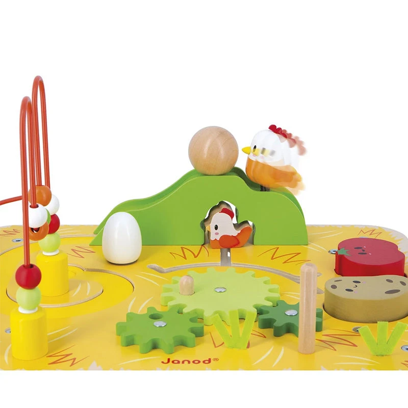 Janod Wooden Farm Activity Table 10 Janod Wooden Farm Activity Table - Image 8