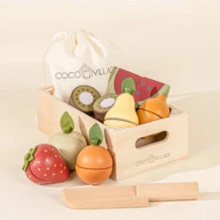 Coco Village Wooden Fruits Playset