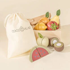 Coco Village Wooden Fruits Playset 15 Coco Village Wooden Fruits Playset -Baby Products Store WoodenFruitsplayse 03