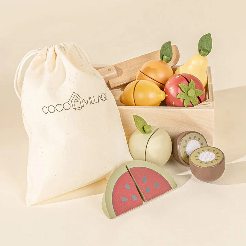 Coco Village Wooden Fruits Playset 5 Coco Village Wooden Fruits Playset - Image 3