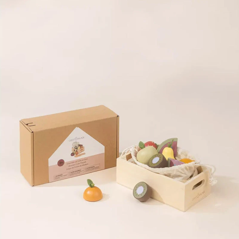 Coco Village Wooden Fruits Playset 13 Coco Village Wooden Fruits Playset - Image 11