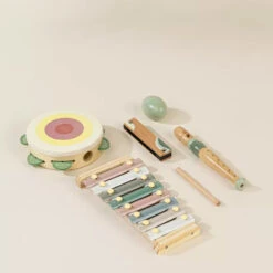 Coco Village Wooden Musical Instruments Playset -Baby Products Store WoodenMusicalInstrumentsPlayset 03