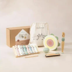 Coco Village Wooden Musical Instruments Playset -Baby Products Store WoodenMusicalInstrumentsPlayset 11