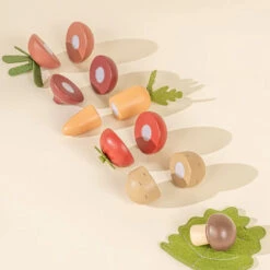 Coco Village Wooden Vegetables Playset 22 Coco Village Wooden Vegetables Playset -Baby Products Store WoodenVegetablesplayset 10