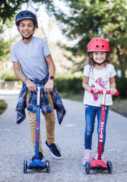 Micro Kickboard Maxi Deluxe With LED Wheels Age 5-12 -Baby Products Store aqua 4