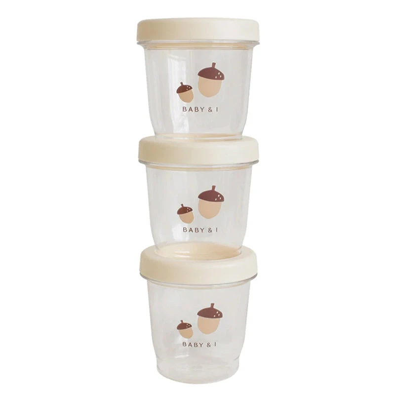BABY & I Food Container 3Pc Set 4 BABY & I Food Container 3Pc Set - Image 2