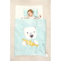GGUMBI Mimiru Nap Bedding Set (Blanket + Pillow + Pad) -Baby Products Store bebe