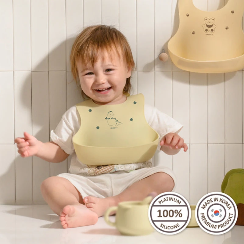 MODU'I Silicone Baby Bib 4 MODU'I Silicone Baby Bib - Image 2