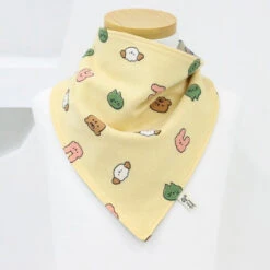 Korean Soft Cotton Reversible Bib