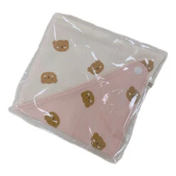 Korean Soft Cotton Reversible Bib -Baby Products Store bisbs Bear