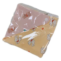 Korean Soft Cotton Reversible Bib -Baby Products Store bisbs Rabbit