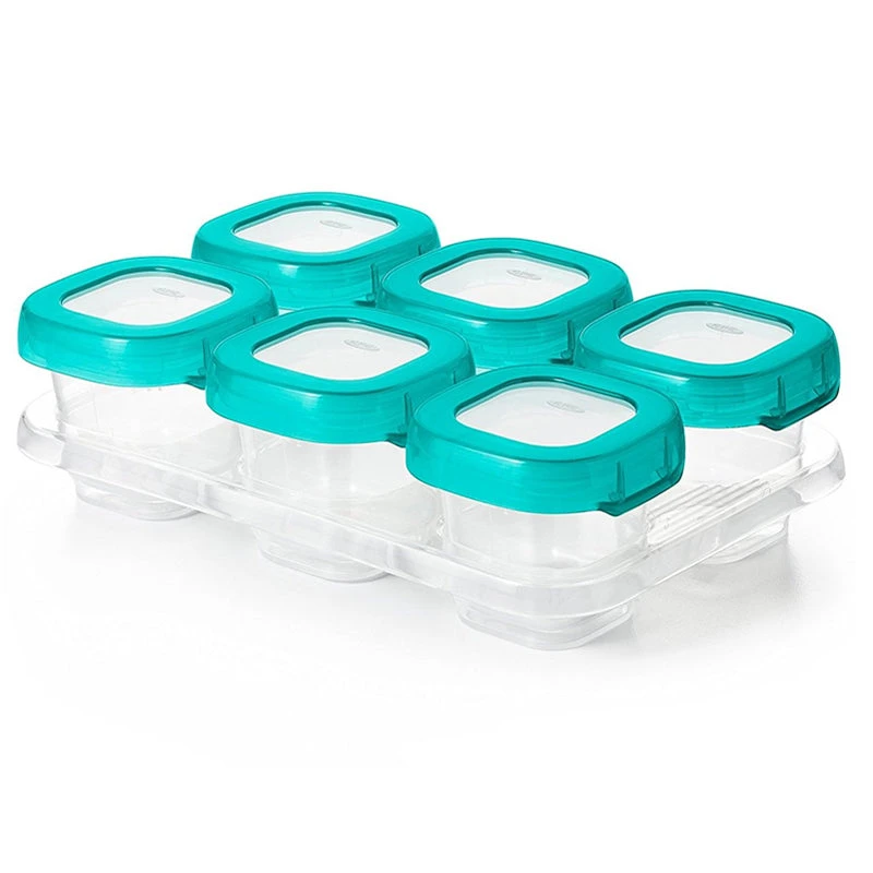 Oxo Tot Baby Blocks Freezer Storage Containers (2 Oz) 10 Oxo Tot Baby Blocks Freezer Storage Containers (2 Oz) - Image 8