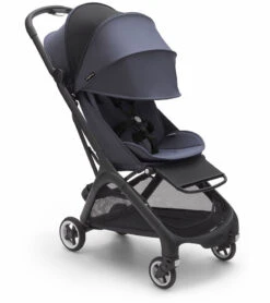 Bugaboo Butterfly Stroller -Baby Products Store bugaboo butterfly complete compact stroller black stormy blue 11