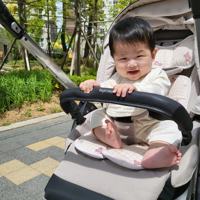 BEBENUVO Ice Rayon Stroller Cool Seat 4 BEBENUVO Ice Rayon Stroller Cool Seat - Image 2