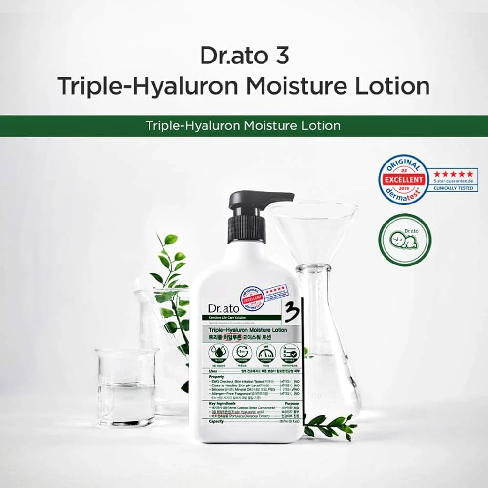 Dr.ato Triple-Hyaluron Moisture Lotion 310ml 4 Dr.ato Triple-Hyaluron Moisture Lotion 310ml - Image 2