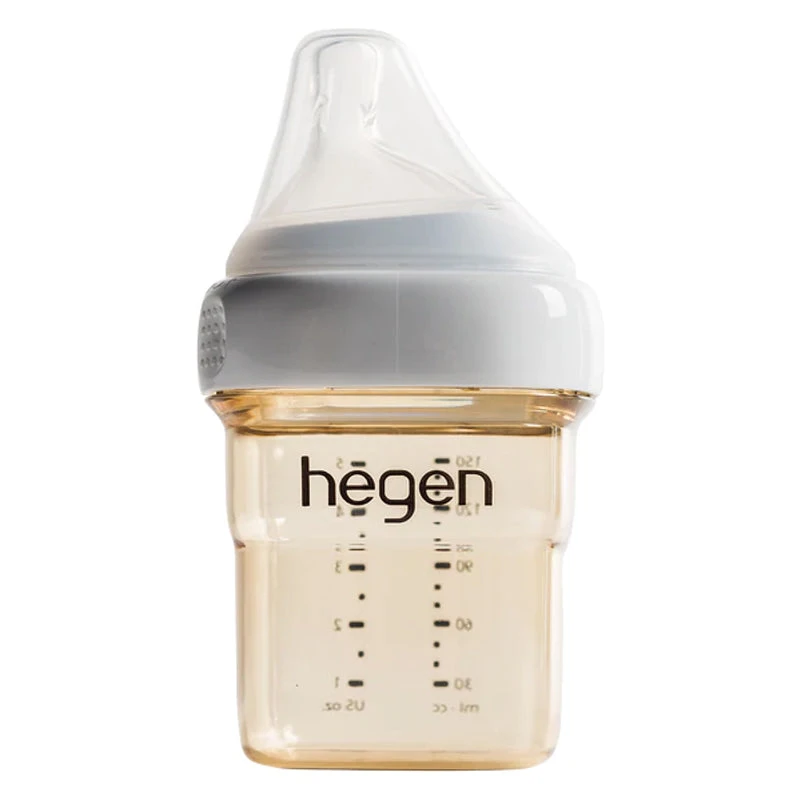 Hegen Feeding Bottle With Slow Flow Nipple 5oz 3 Hegen Feeding Bottle With Slow Flow Nipple 5oz