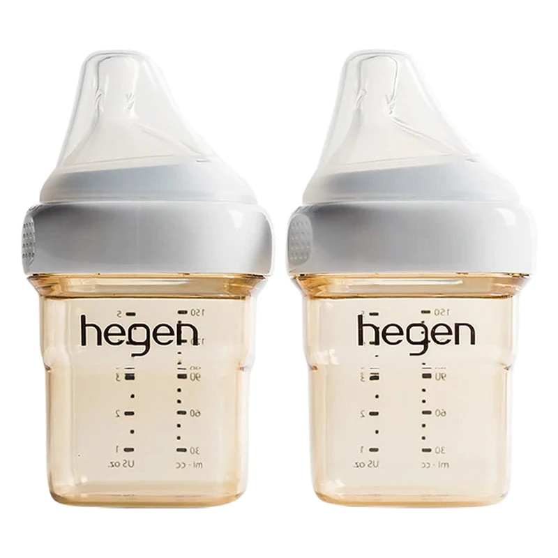 Hegen Feeding Bottle With Slow Flow Nipple 5oz 4 Hegen Feeding Bottle With Slow Flow Nipple 5oz - Image 2