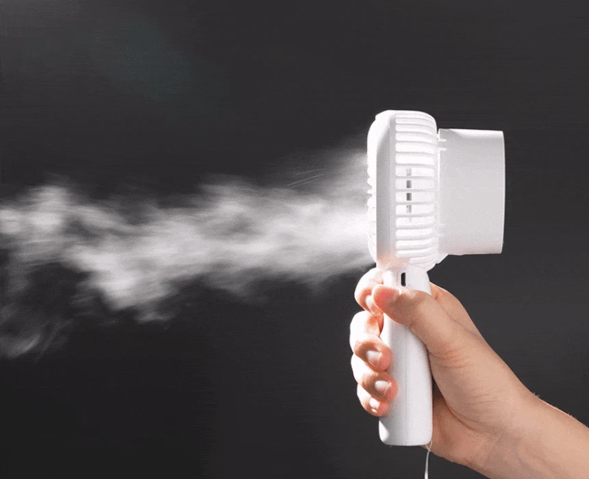 GGUMBI Mini Ice Cooling Fan With 4000mAh Power Bank 12 GGUMBI Mini Ice Cooling Fan With 4000mAh Power Bank - Image 10