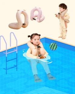 Bebenuvo Kids Swim Vest 15 Bebenuvo Kids Swim Vest -Baby Products Store neck vest 08