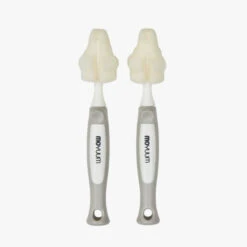 Moyuum Sponge Nipple Brush 2EA -Baby Products Store nipple brush 2p cool grey 01 1