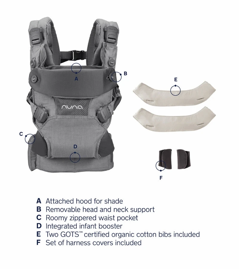 Nuna CUDL 4 In 1 Baby Carrier 10 Nuna CUDL 4 In 1 Baby Carrier - Image 8