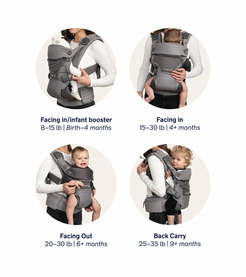 Nuna CUDL 4 In 1 Baby Carrier 11 Nuna CUDL 4 In 1 Baby Carrier - Image 9