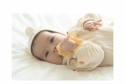 Moyuum Silicone Adjustable Lion Baby Teether -Baby Products Store point01 02