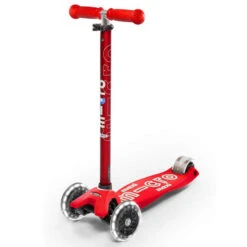Micro Kickboard Maxi Deluxe With LED Wheels Age 5-12 -Baby Products Store red 1 e9791b61 8239 455e 83be 5463ec3133b8