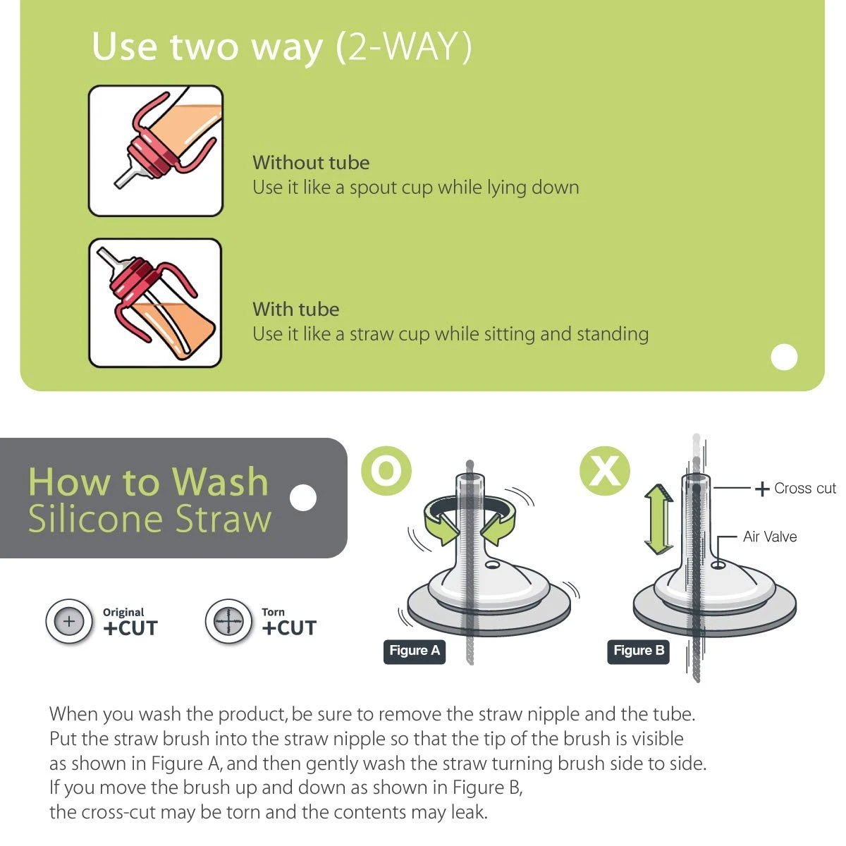 Grosmimi PPSU Dark Series Straw Cup 300 Ml 8 Grosmimi PPSU Dark Series Straw Cup 300 Ml - Image 6