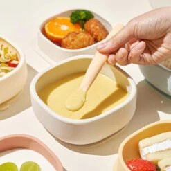 Moyuum Silicone Suction Bowl With Lid -Baby Products Store suctionbowlwithlid 04