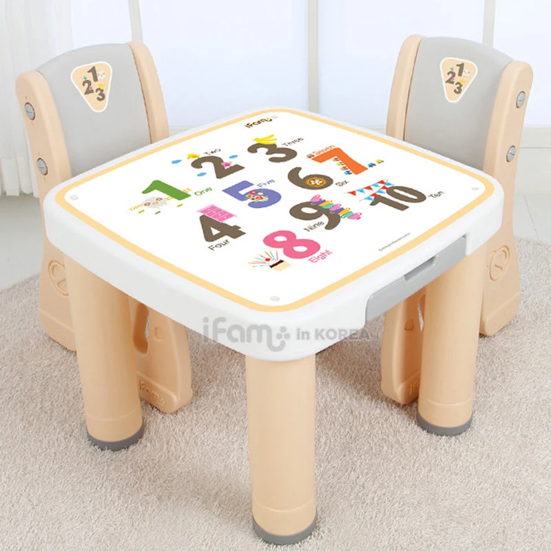 IFam Children Cute Cartoon Learning Tables And Chairs Set 10 IFam Children Cute Cartoon Learning Tables And Chairs Set - Image 8