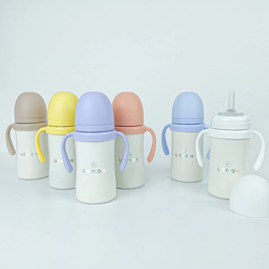 UBMOM Stainless Straw Cup 220ml 4 UBMOM Stainless Straw Cup 220ml - Image 2