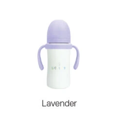 UBMOM Stainless Straw Cup 220ml 10 UBMOM Stainless Straw Cup 220ml -Baby Products Store ubmombottle lavender